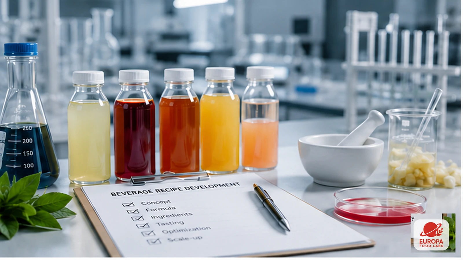 How Beverage Recipe Development Works: From Concept to Industrial Production